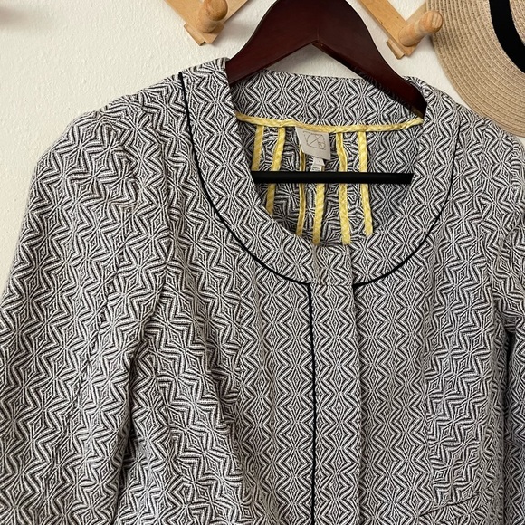 Anthropologie Coquille Eyes For You Blazer Jacket - Picture 3 of 7